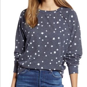 Caslon Cozy Print Starry Sweatshirt